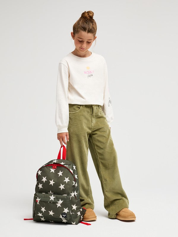 Roxy Sugar Baby Bottle Backpack in Winter Moss
