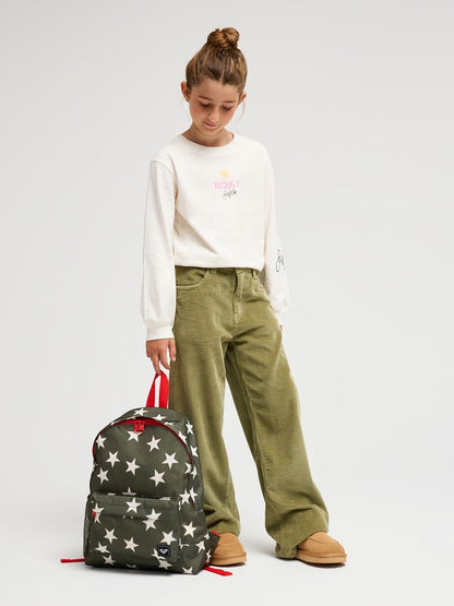 Roxy Sugar Baby Bottle Backpack in Winter Moss