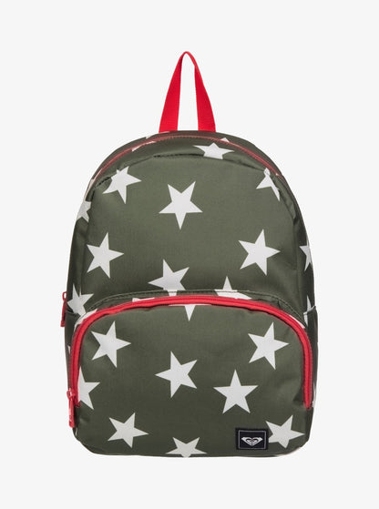Roxy Always Core Printed Small Backpack in Winter Moss Simply Starz