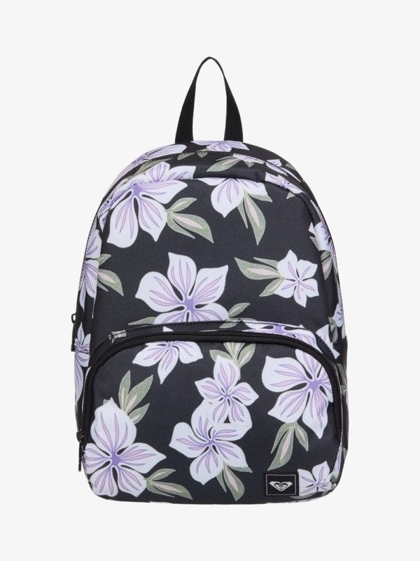 Roxy Always Core Printed Small Backpack in Oil Green Of The Pacific