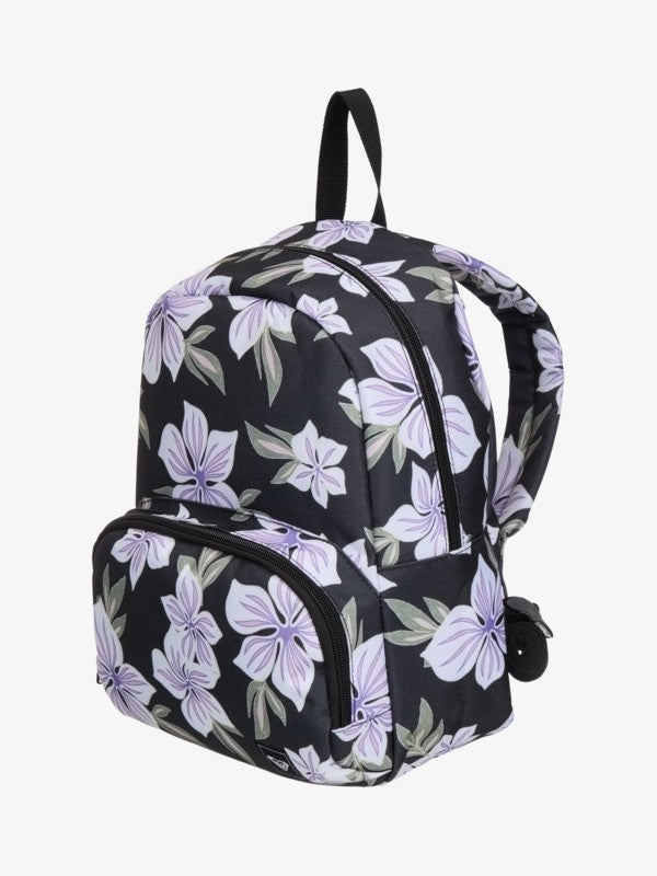 Roxy Always Core Printed Small Backpack in Oil Green Of The Pacific