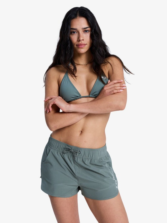 Roxy Wave 2" Board Shorts in Agave Green