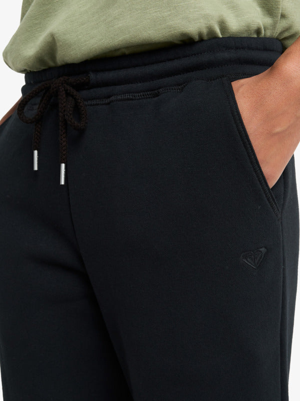 Roxy Surf Stoked Brushed Joggers in Anthracite