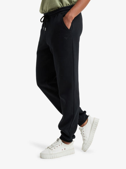 Roxy Surf Stoked Brushed Joggers in Anthracite