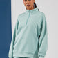 Roxy Essential Energy - Half-Zip Sweatshirt in Surf Blue
