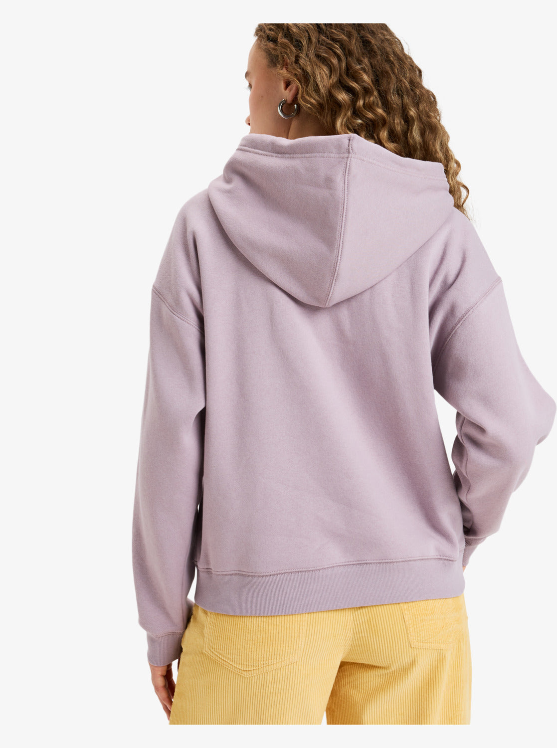 Roxy Perfect Place Brushed Felxed Fit Hoodie in Nirvana