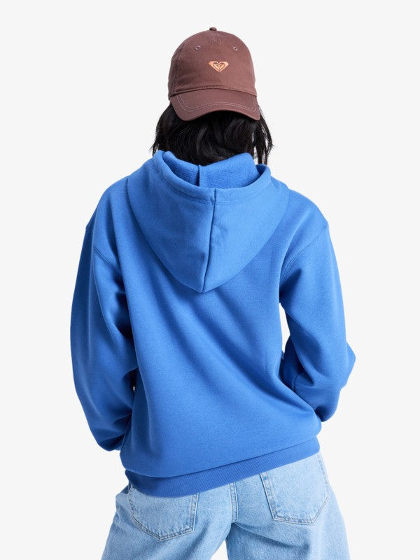 Roxy Surf Stoked Brushed - Hoodie for Women in Dutch Blue