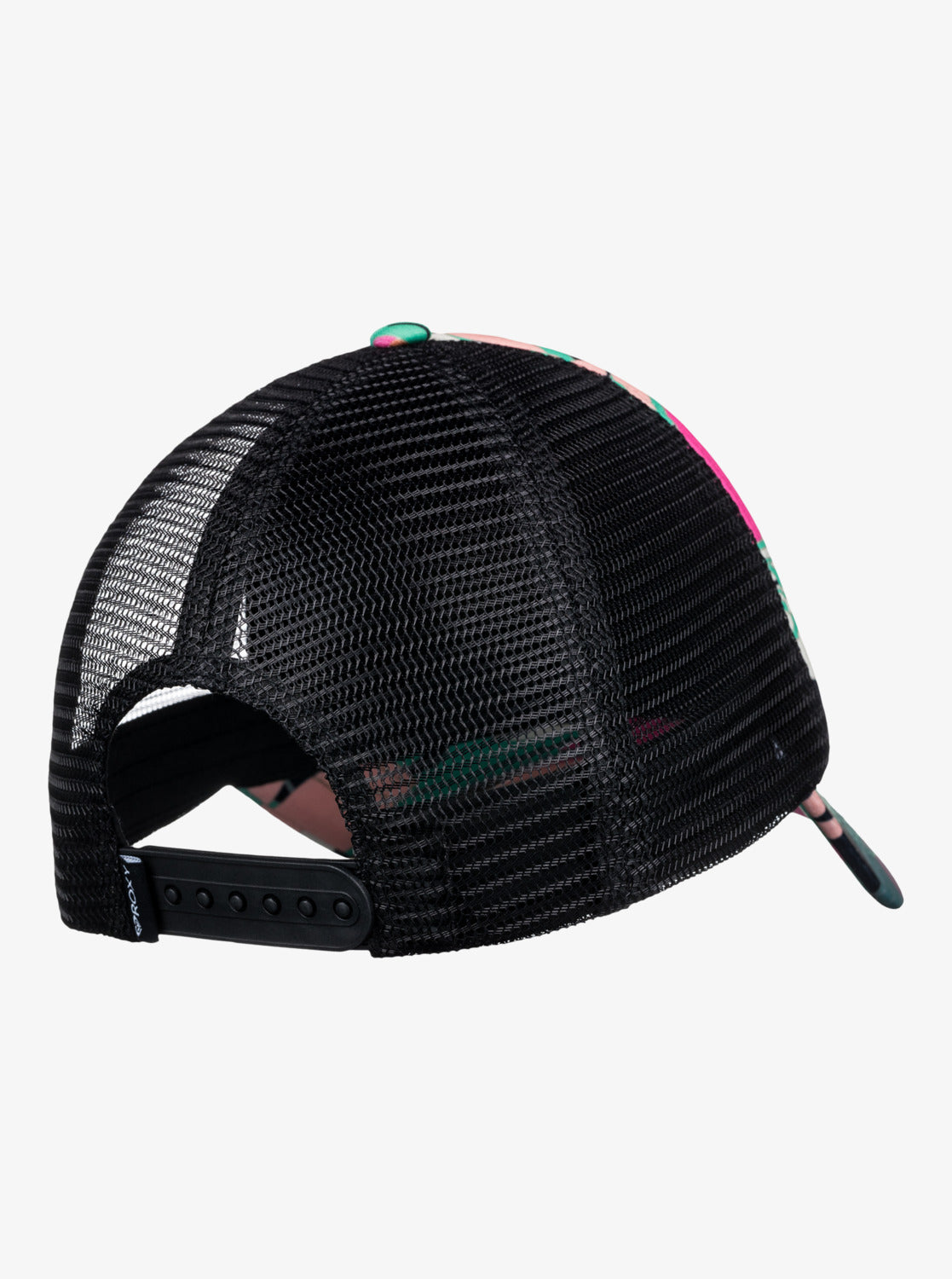 Roxy Beautiful Morning Trucker Cap in Anthracite Palm Song