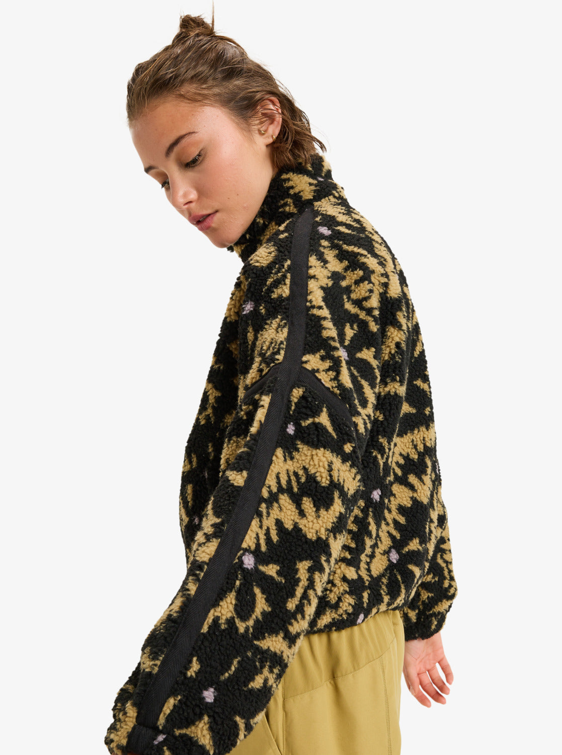 Roxy Boundless Spirit Zippered - Sherpa Jacket for Women