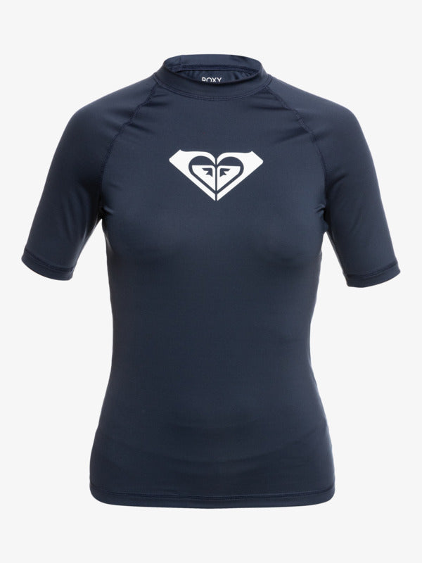 Roxy Whole Hearted Rash Vest in Mood Indigo