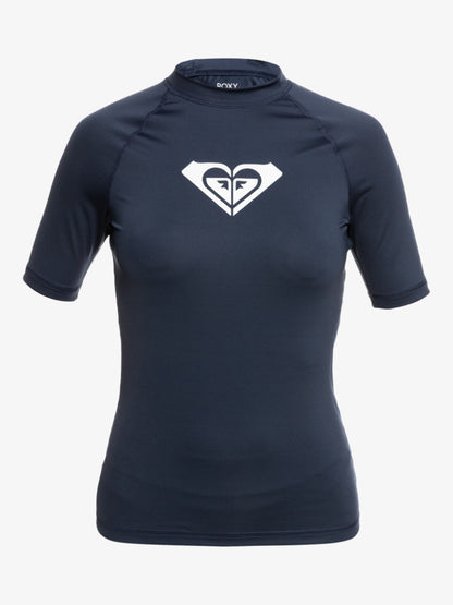 Roxy Whole Hearted Rash Vest in Mood Indigo
