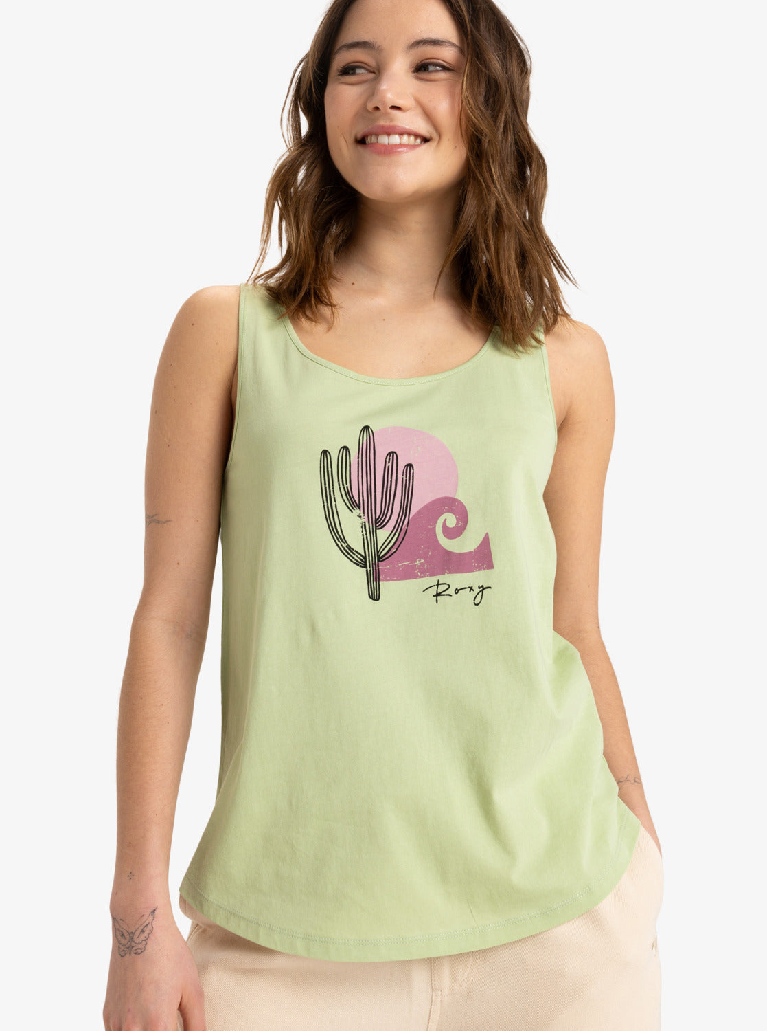 Roxy Surfclassic - Tank Top for Women in Foam Green