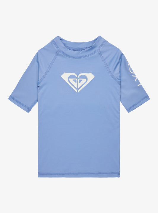 Roxy Whole Hearted Girls Rash Vest in Grapemist
