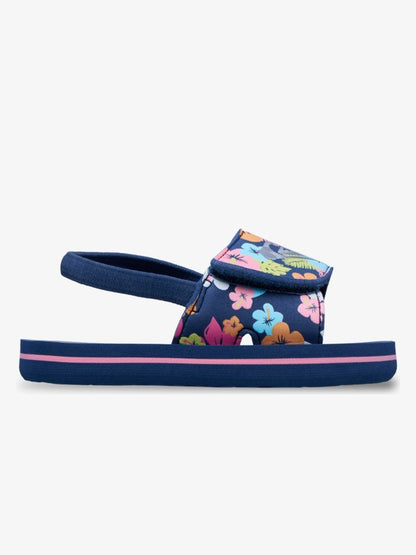 Roxy Finn Toddler Sandals in Light Navy Pink