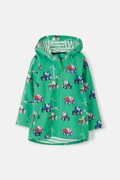 Lighthouse Ethan Waterproof Jacket - Tractor Wind Turbine Print