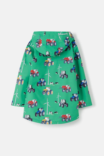 Lighthouse Ethan Waterproof Jacket - Tractor Wind Turbine Print