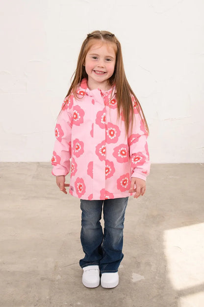 Lighthouse Freya Coat in Pink Flower
