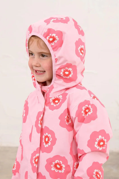 Lighthouse Freya Coat in Pink Flower