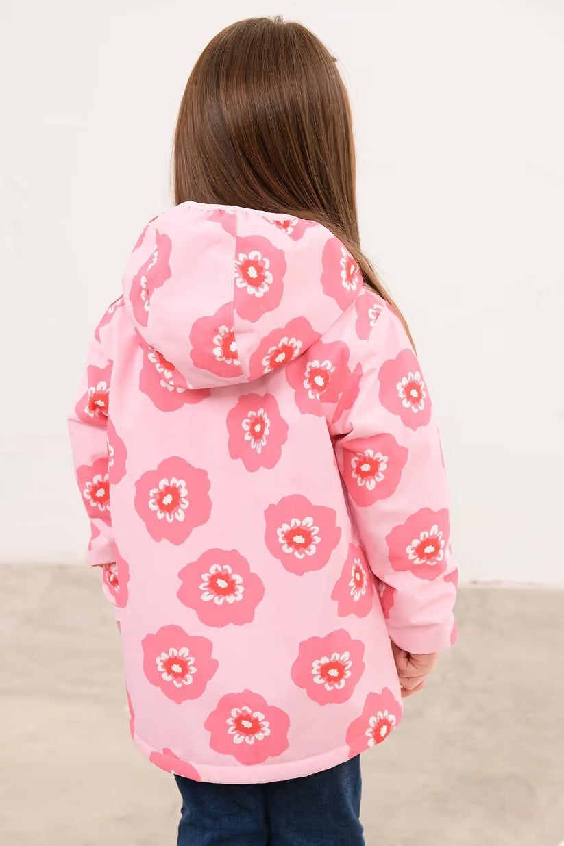 Lighthouse Freya Coat in Pink Flower