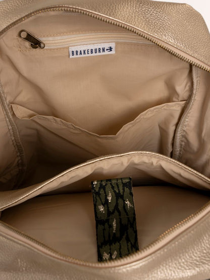 Brakeburn Megan Gold Backpack