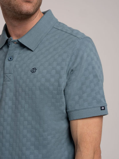 Brakeburn Saxilby Jacquard Polo Shirt