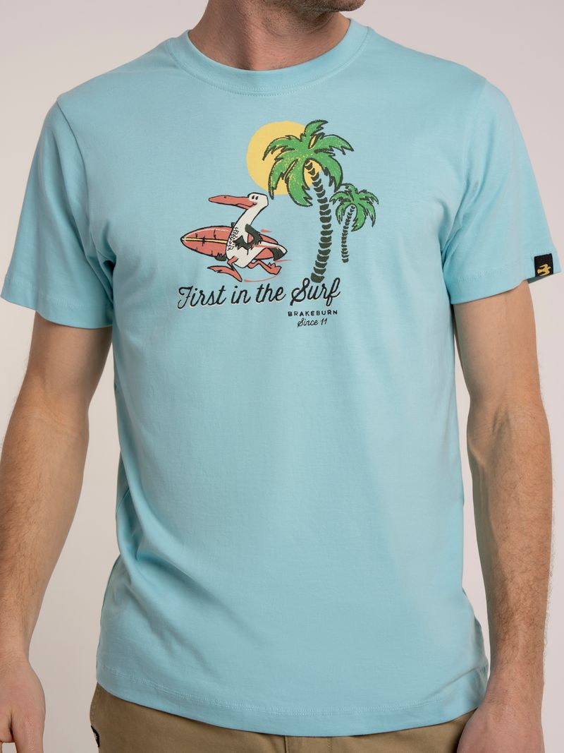 Brakeburn Paddlesworth T-Shirt in Pale Blue
