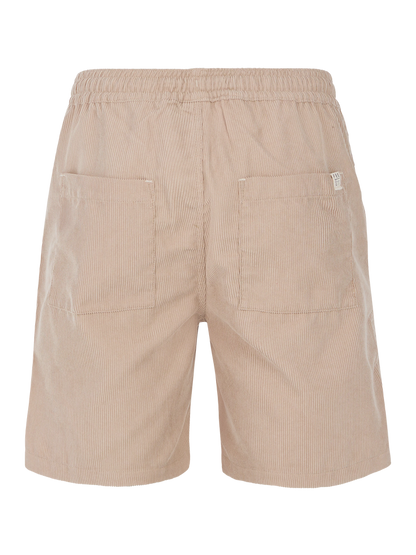 Protest Uleyo Cord Shorts in Bamboo Beige