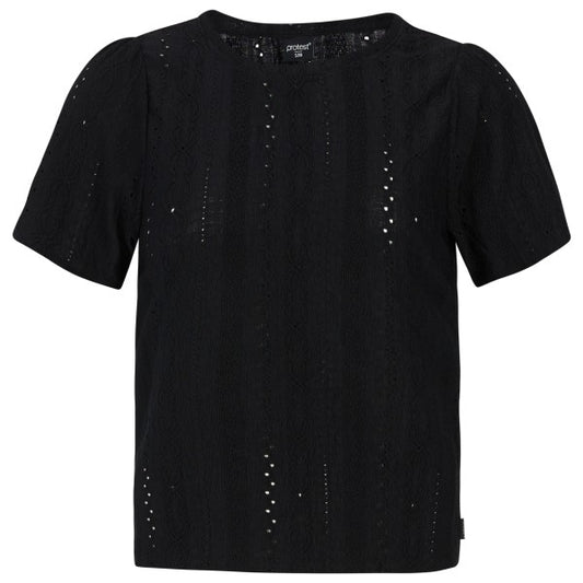 Protest Folio T-Shirt in True Black