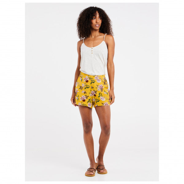 Protest Mahi Shorts in Tumeric Yellow