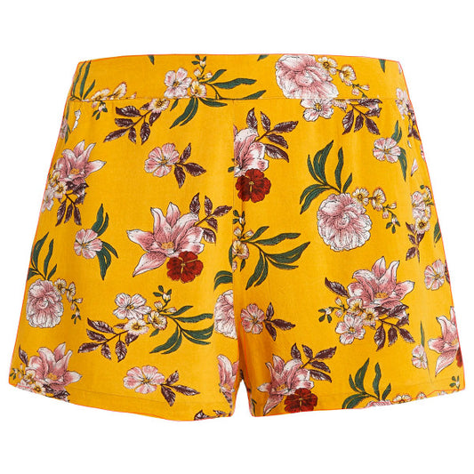 Protest Mahi Shorts in Tumeric Yellow