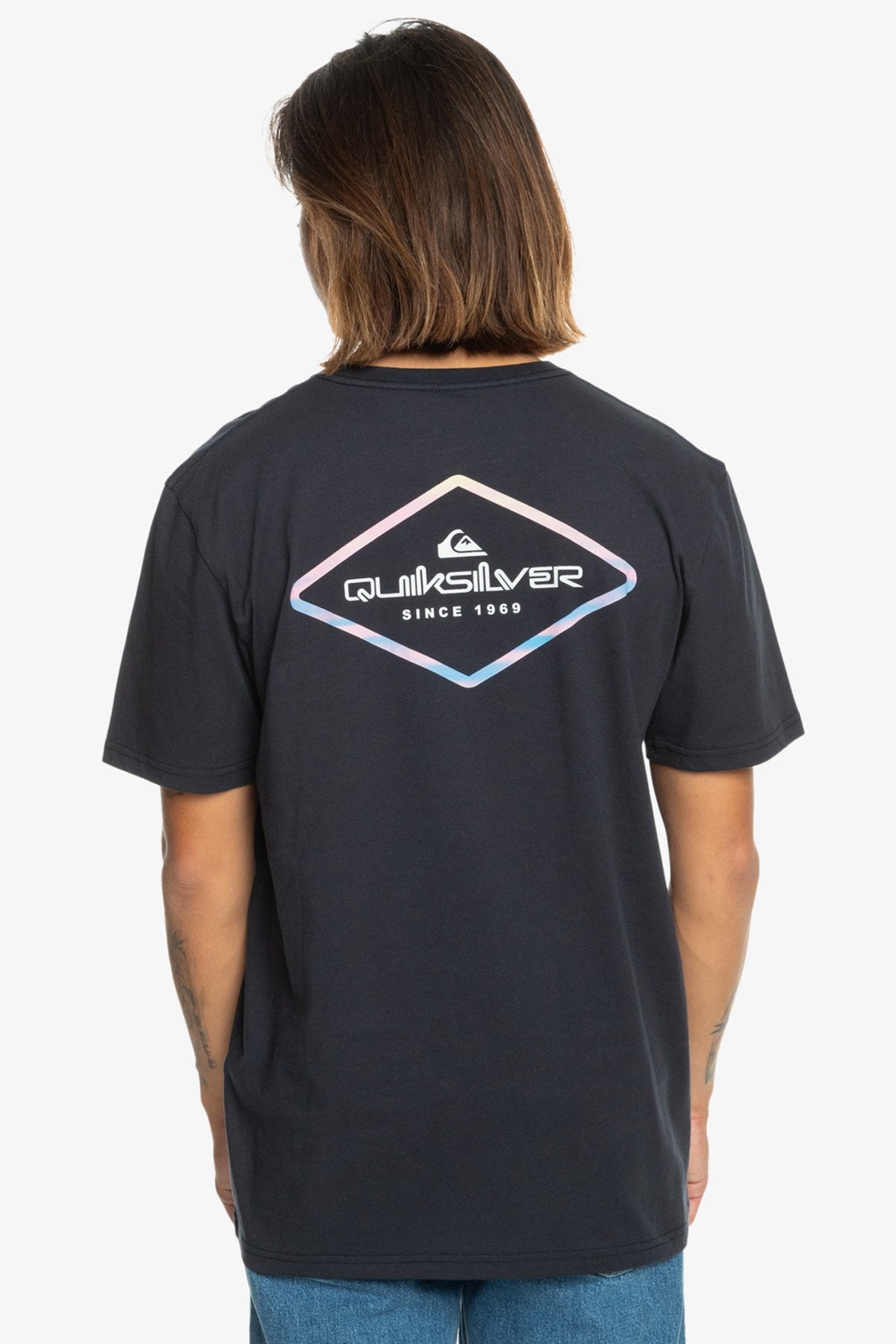 Quiksilver Omni Lock T-Shirt in Dark Navy