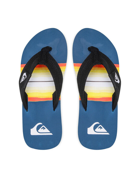 Quiksilver Molokai Layback Flip Flops in Blue