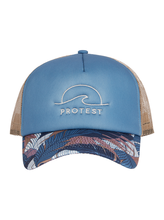 Protest Agios Trucker Cap in Blue