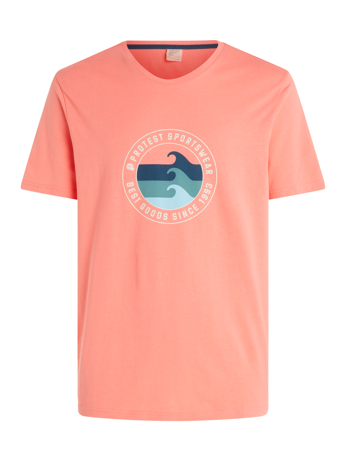 Protest Sharm T-Shirt in Shell Pink