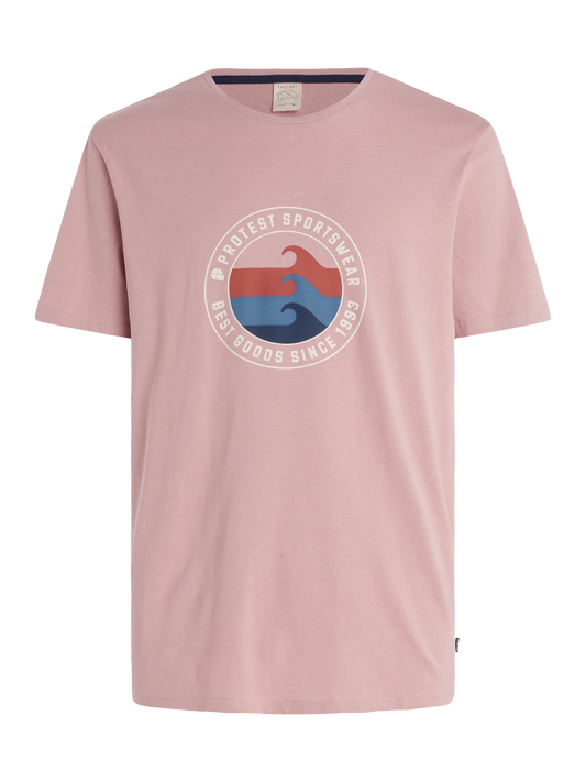 Protest Sharm T-Shirt in Mauve