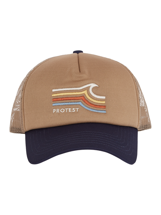 Protest Tonio Cap in Seal Beige