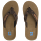 Protest Haiti Flip Flops in Coconut Brown