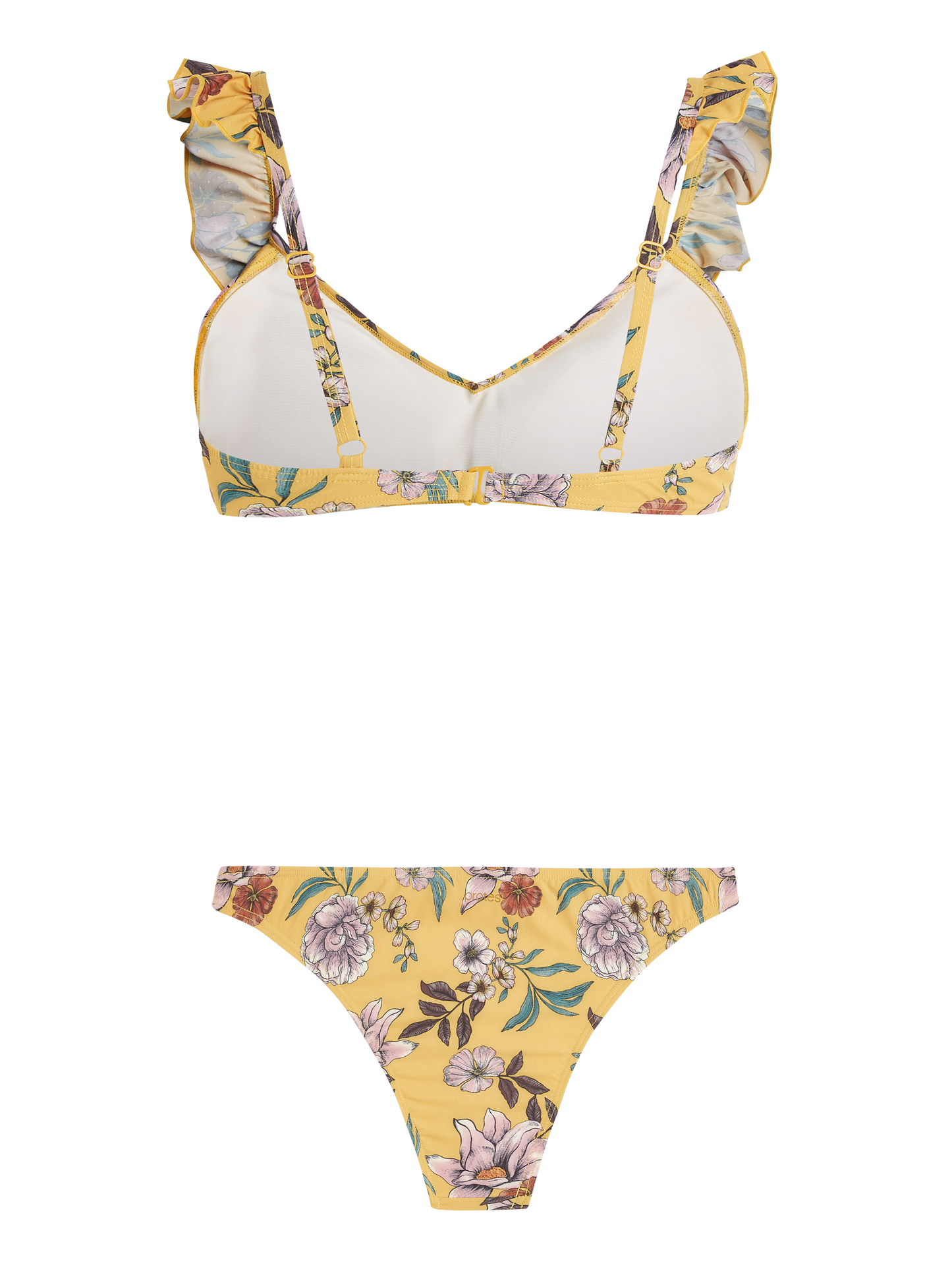 Protest Slender Bikini in Tumeric Yellow