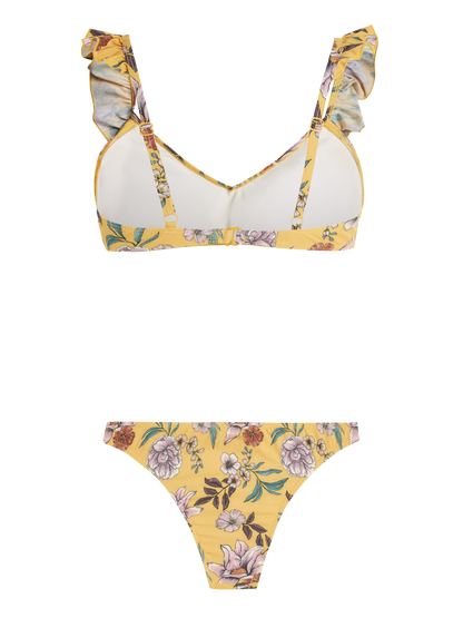 Protest Slender Bikini in Tumeric Yellow