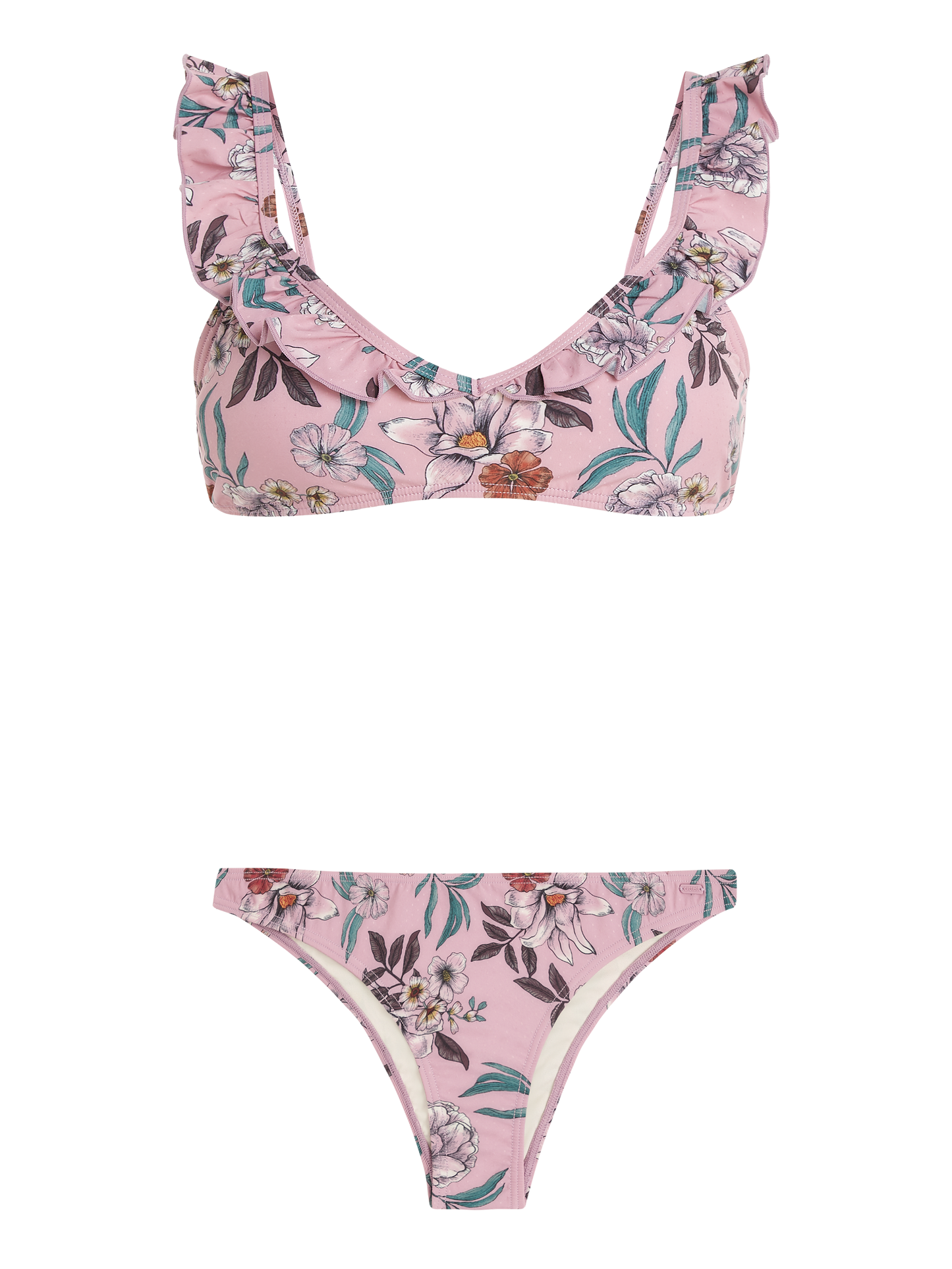 Protest Slender Bikini in Dusky Rose