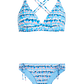 Protest Omura Triangle Bikini in Palace Blue