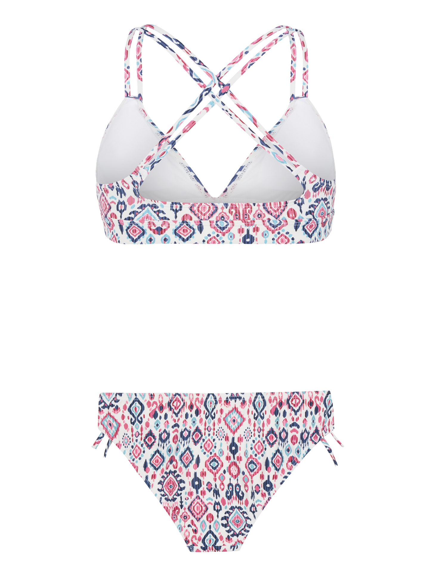 Protest Love Triangle Bikini in Canvas Off White