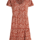 Protest Leni Dress in Chilirust