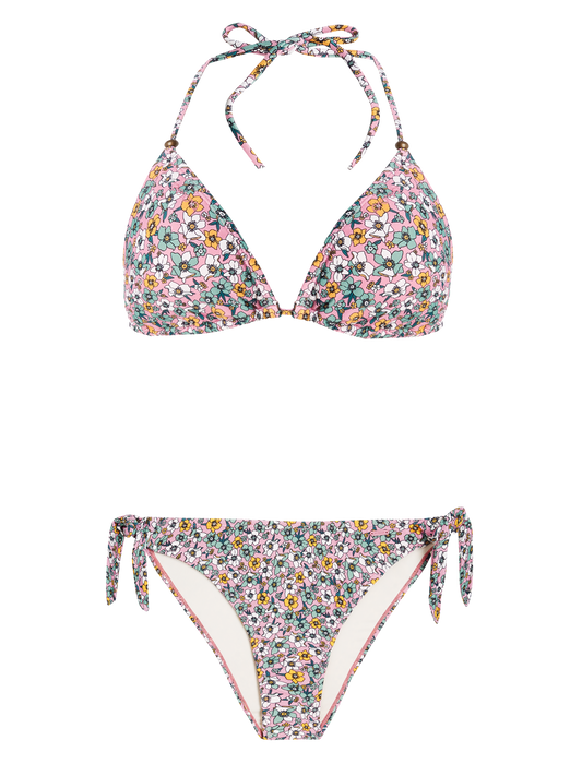 Protest Sauger Flower Triangle Bikini Dusky Rose