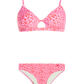 Protest Polynya Bralette Bikini in Lipstick Pink