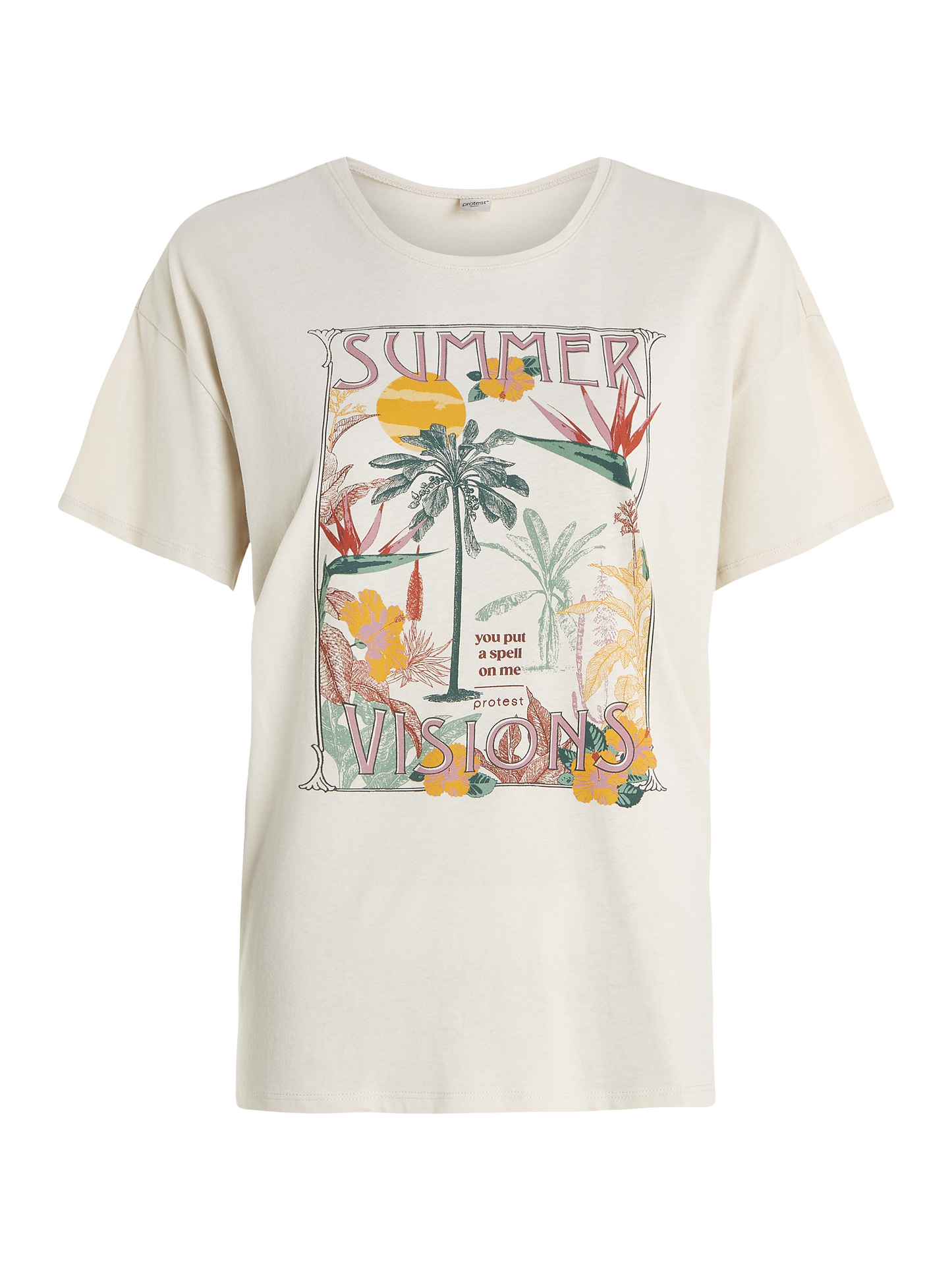 Protest Esse T-Shirt in Kit Off White