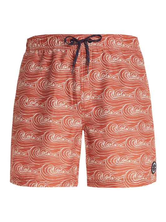 Protest Terton Swim Shorts in Clay