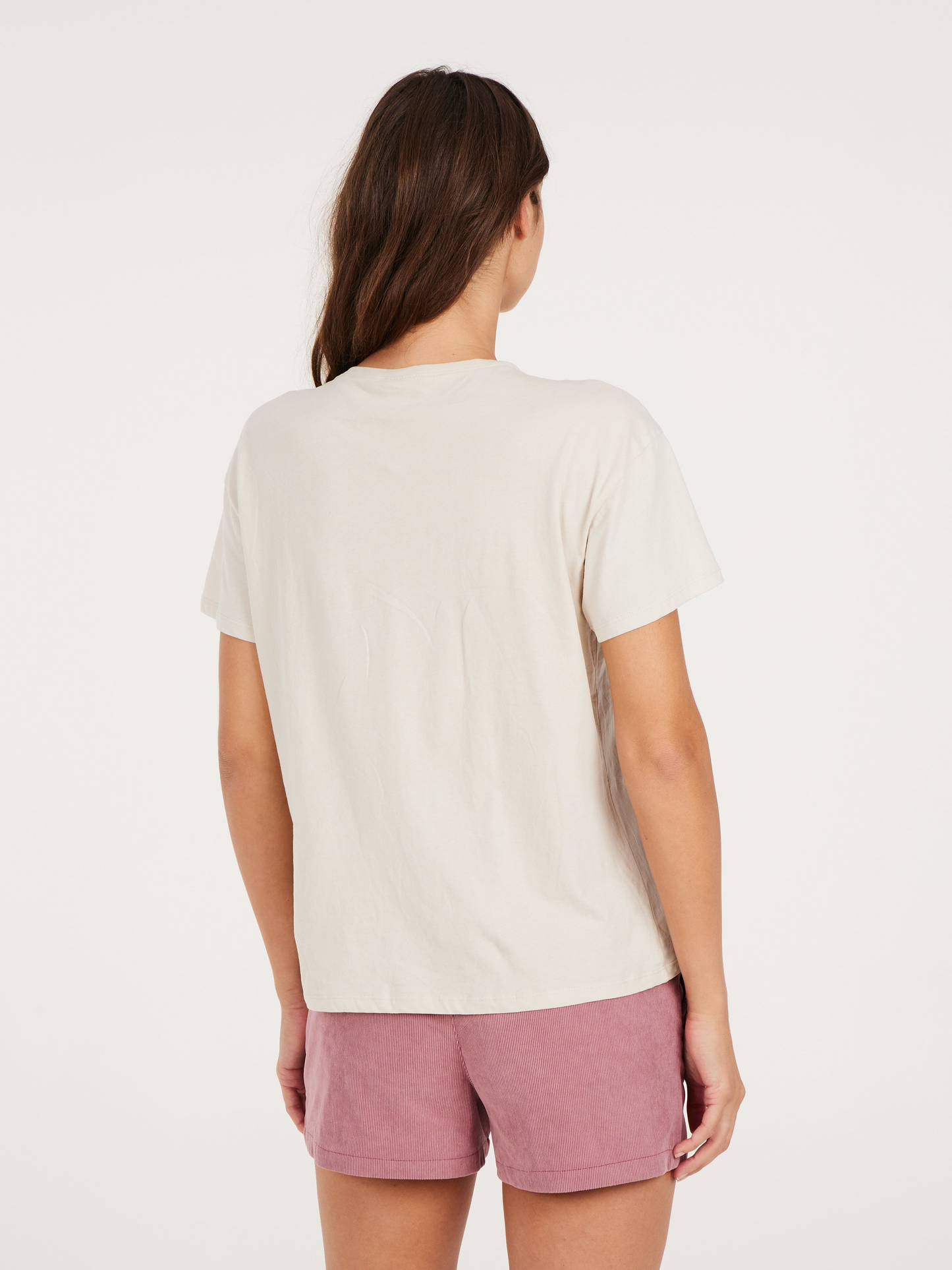 Protest Glassy T-Shirt in Off White