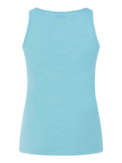 Protest Impulse Vest Top in Vision Blue