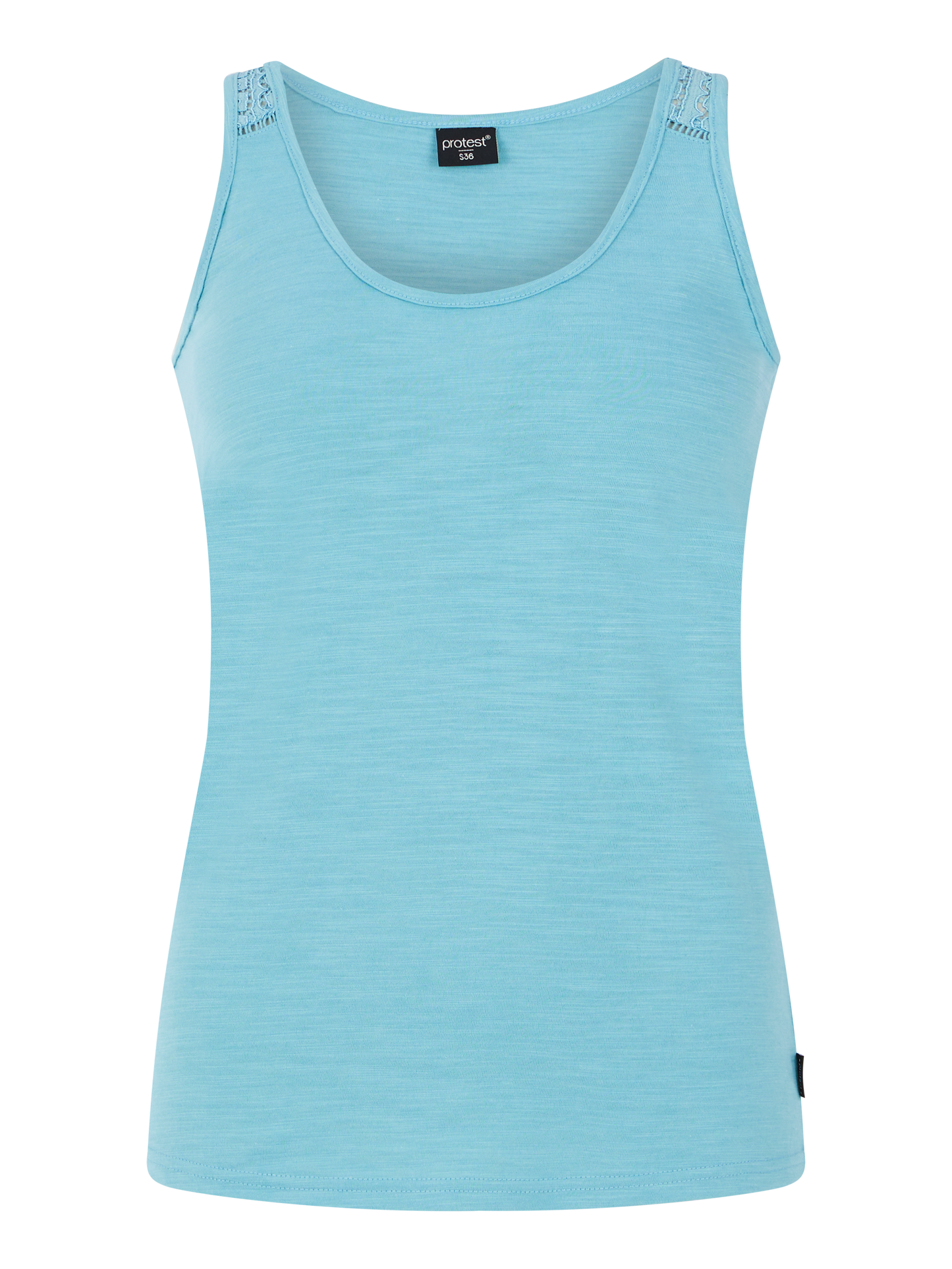 Protest Impulse Vest Top in Vision Blue